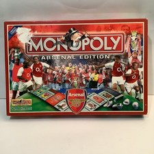 Monopoly Arsenal 2002 Edition Immaculate Contents Complete