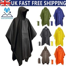 Adult Reusable Rain Poncho