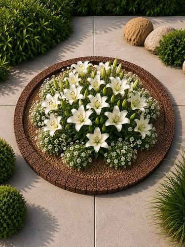 180cm garden edging - 180cm, circle