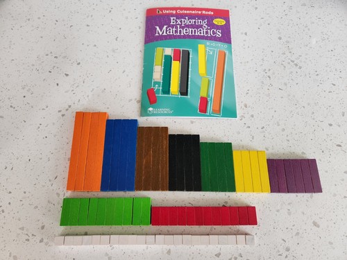 Wooden cuisenaire colored rods - cuisenaire,