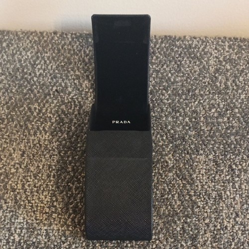 Prada black saffiano - black, leather
