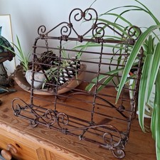 Vintage Metal Book Stand Cook