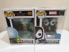 Funko Pop! Marvel Venompool #330 PIAB Exclusive & Spider-Man Mysterio #473