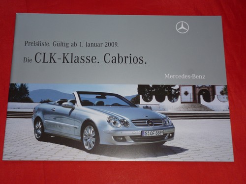 2009 mercedes a209 clk class - 2009,