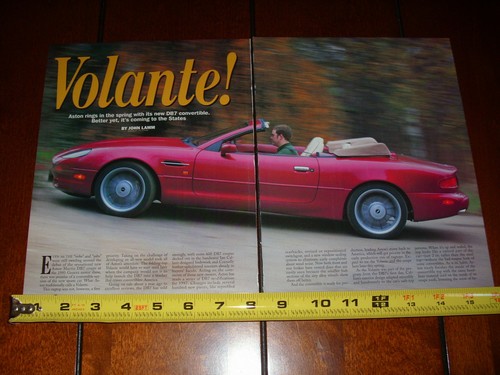 1996 aston martin volante - 1996,