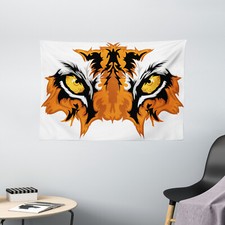 Eye Wide Tapestry Tiger Bengal