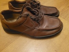 MENS CLARKS NATURE TREE BROWN