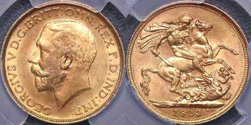 1913 sydney sovereign pcgs - sydney,