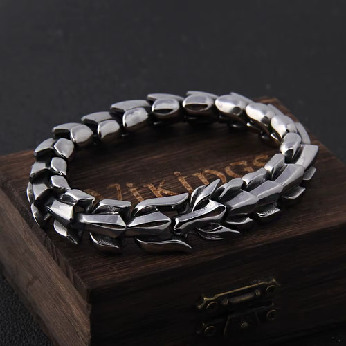 Viking ouroboros dragon - viking,