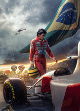 Large ayrton senna - ayrton, poster