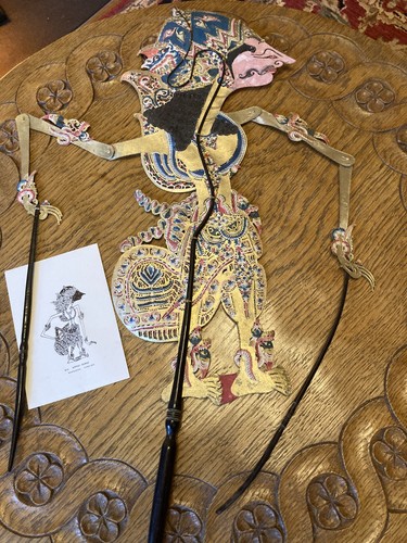 Original antique wayang kulit - original,