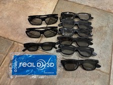 10 Pairs 3D Glasses - RealD &