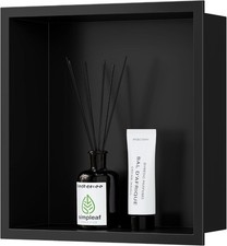 Stainless Steel Shower Niche Wall Insert Niche Shower Storage AUCTION