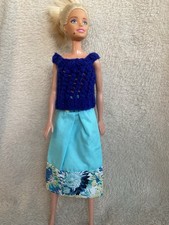 SKIRT AND TOP  - TO FIT BARBIE