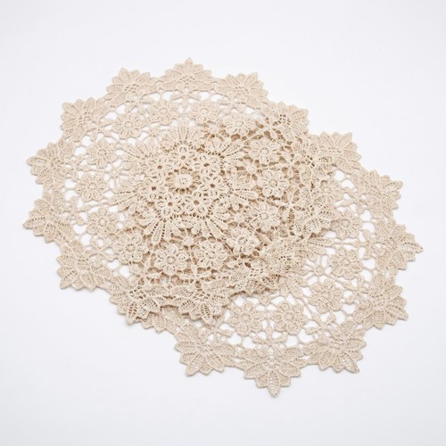 2pcs crochet doilies 75 - crochet, doilies,