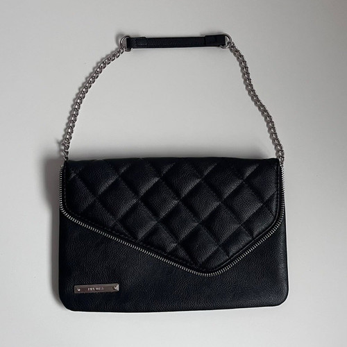 Nine west black quilted - nine, faux