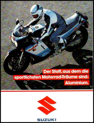 Suzuki gsx 1100 - gsx-r, brochure