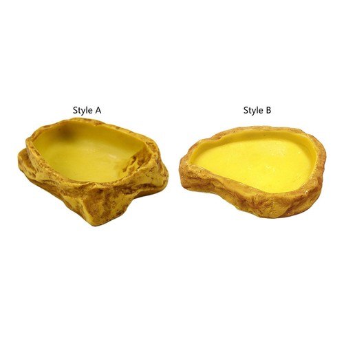 Reptile water bowl - tank, decor