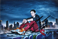 MUSIC: CONOR MAYNARD SIGNED 6x4 PORTRAIT PHOTO+COA *CAN'T SAY NO* *CONTRAST*