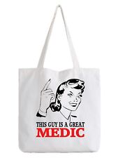 Medic Tote Bag Shopper Best Gift Work Job Ambulance Doctor Hospital Nurse Job