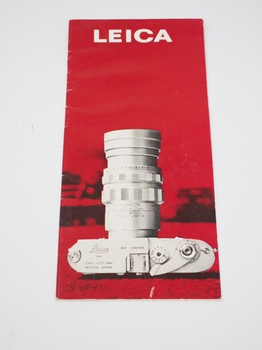 Leica lenses sales brochure - brochure,