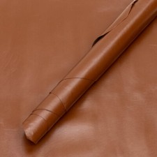 Goatskin Skiver Leather Veg Tan, Chestnut, A Size Panels, 0.6-0.8mm Bookbinding