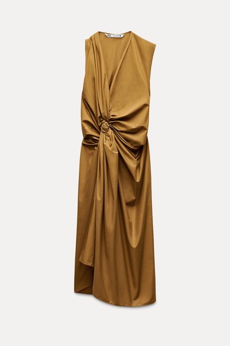 Bnwt zara mustard - bnwt, knotted