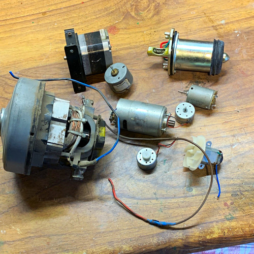 Assorted motor lot incl - motor,
