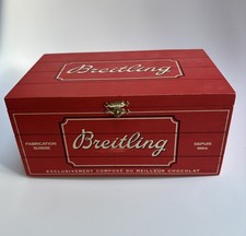Breitling branded wooden box 