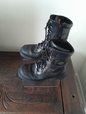 Men's  Size 6 Harley Davidson Motorcycle Boots  Used.