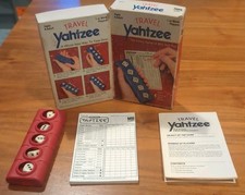Vintage 1984 Travel Yahtzee