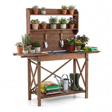 Outdoor Potting Bench Table