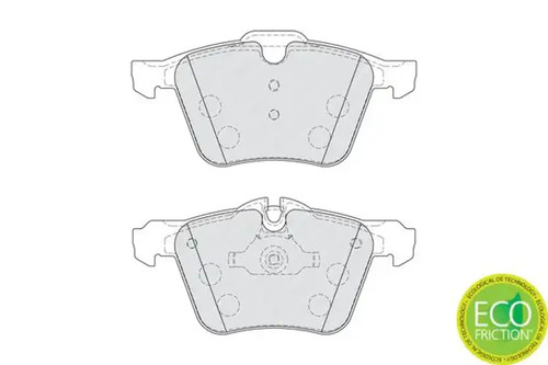 Brake pads fdb4108 ferodo - ferodo, for