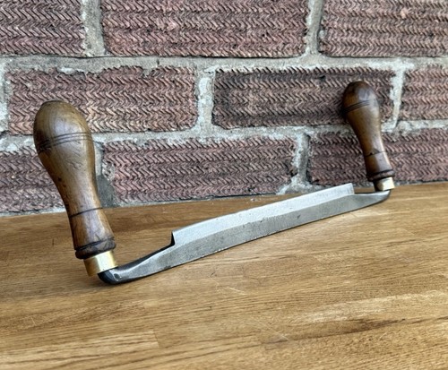 Vintage buck drawknife - 9”,