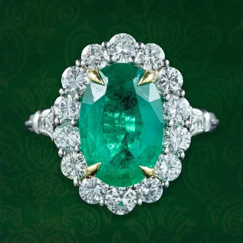 Zambian 3ct natural oval - 3ct,