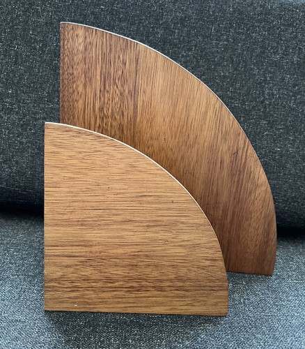 Vintage handmade solid teak - handmade,