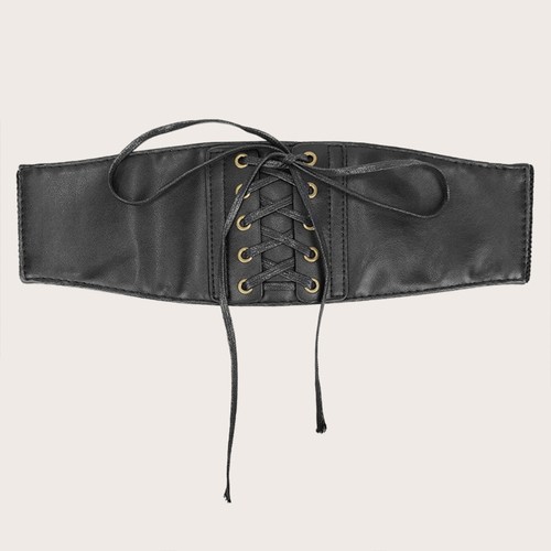 Lace waistbelt corset - up,