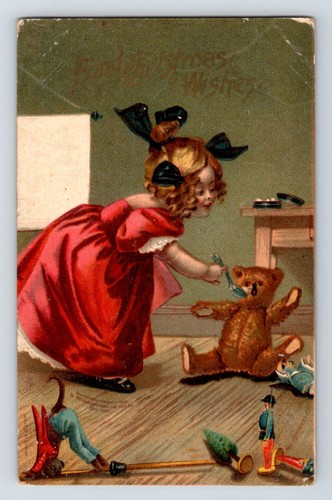 Christmas greetings postcard - christmas,