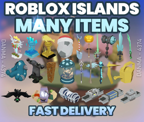 Islands many items and bundles - and,