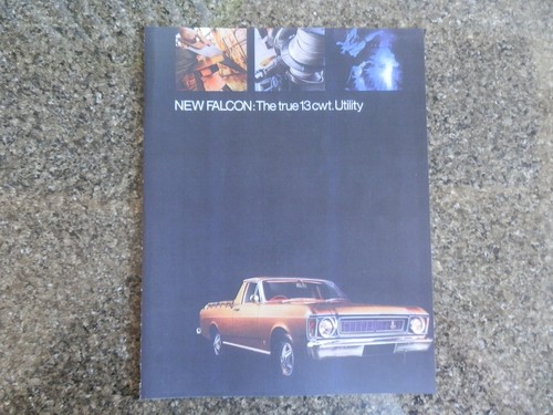 Ford falcon ute brochure - xw,