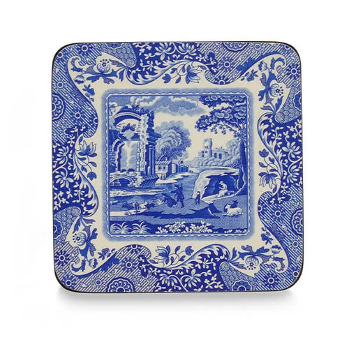 Spode blue italian set 6 - set, of