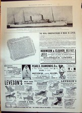 Old 1900 Steam Ship Briton