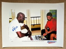 Viv Richards West Indies Somerset CCC Hand Signed 22x16" XL Photo Autograph COA 