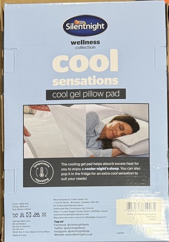 Silentnight cool touch gel - cool,