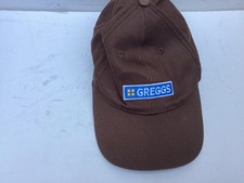 Greggs Baseball Hat  Cap Greggs The Bakers  Brown