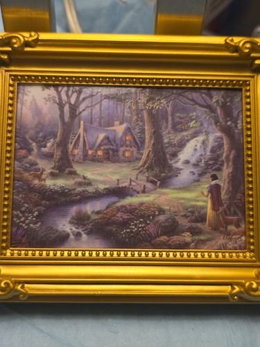 Thomas kinkade disney - kinkade, snow