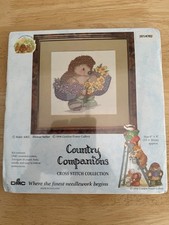 DMC Country Companions Cross Stitch Kit K663 Arg Flower Seller