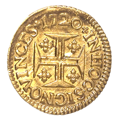 Portuguese gold coin - gold, 'pinto'