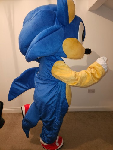 Sonic deluxe mascot costume - sonic,