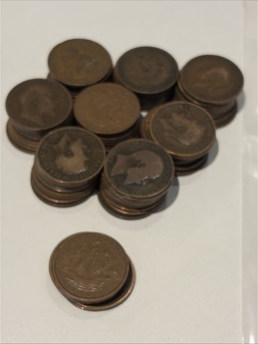 C923 bulk lot old half - c923, penny